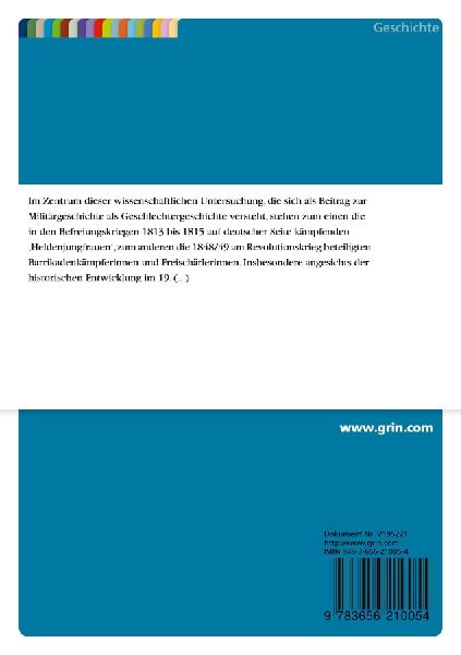 Wahrnehmung von kämpfenden Frauen im 'langen 19. Jahrhundert'