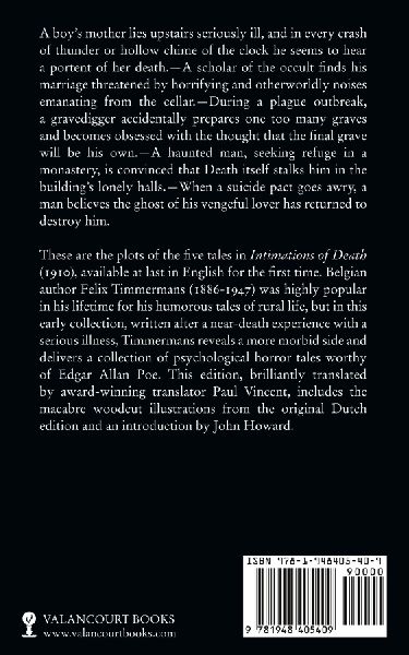 Intimations of Death (Valancourt International)