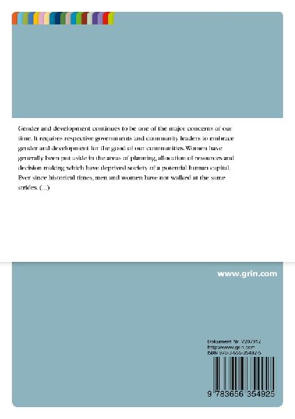 Gender and Development