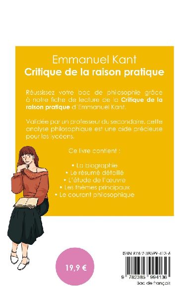 Réussir son Bac de philosophie 2026 : Analyse de la Critique de la raison pratique de Emmanuel Kant