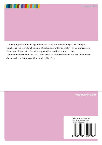 Perspektiven der geographischen Regionalforschung. Locality Studies und regulationstheoretische Ansätze
