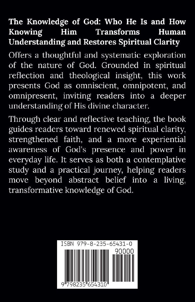 The Knowledge of God