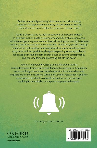 Auditory Temporal Processing and its Disorders