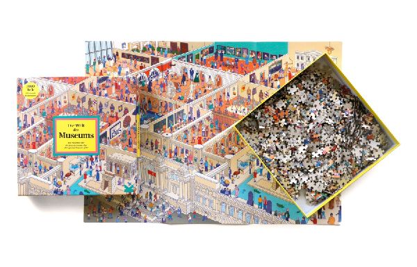 Die Welt des Museums - Puzzle 1000 Teile