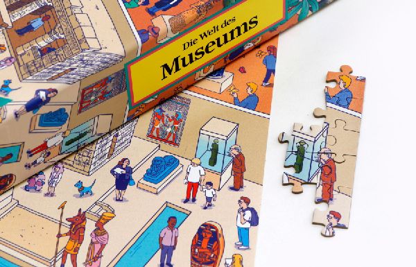 Die Welt des Museums - Puzzle 1000 Teile