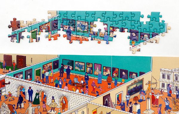 Die Welt des Museums - Puzzle 1000 Teile