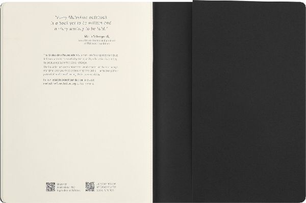 Moleskine X Blackpink Cahier XL, blanko, weicher Einband