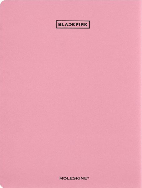 Moleskine X Blackpink Cahier XL, blanko, weicher Einband