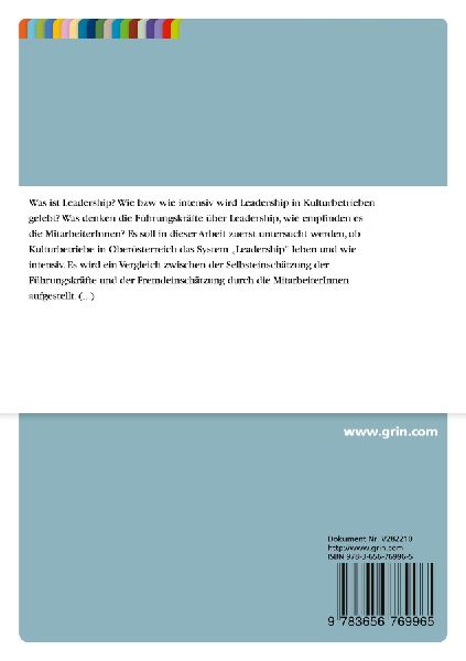 Leadership in Kulturbetrieben