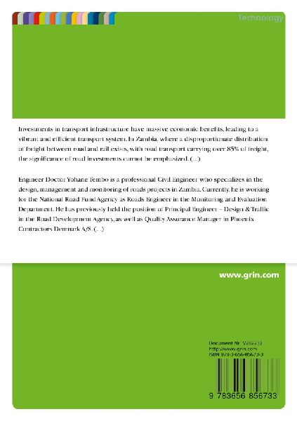 A Diagnostic Study into Road Financing Paradoxes which have led to Inefficient Road Asset Management in Zambia