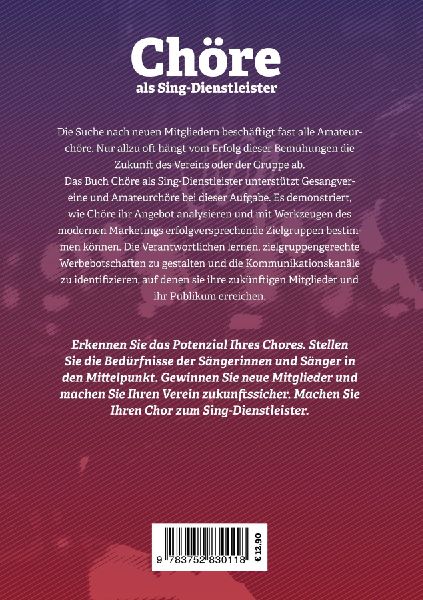 Chöre als Sing-Dienstleister