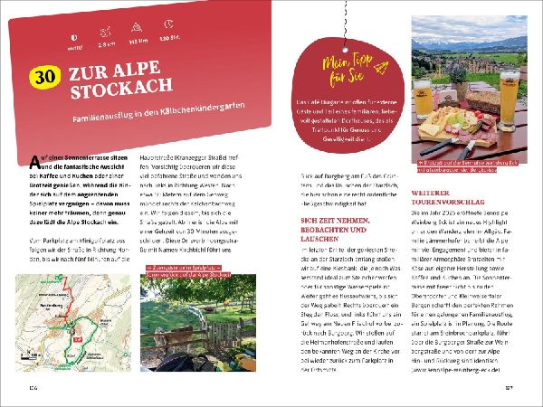 Wanderungen mit dem Kinderwagen Allgäu