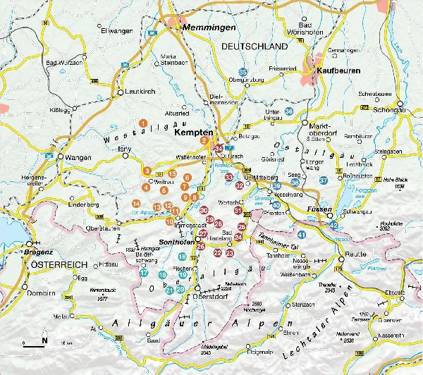 Wanderungen mit dem Kinderwagen Allgäu