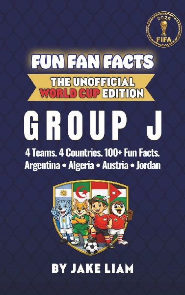 World Cup 2026 Group J Soccer Book for Kids