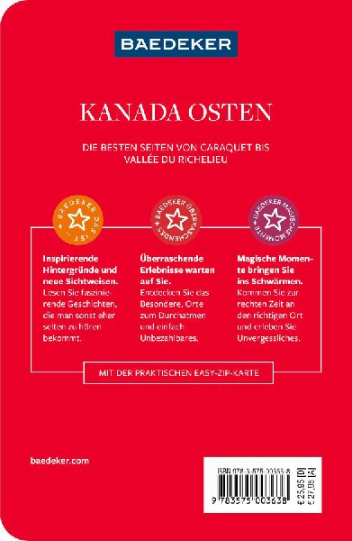 Baedeker Reiseführer Kanada Osten