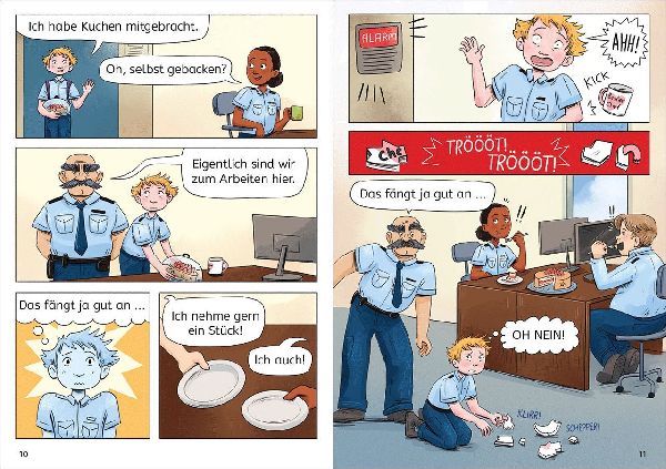 Leselöwen Comics 1. Klasse - Plötzlich Polizist!