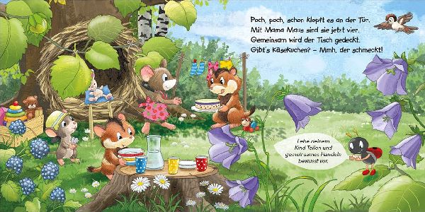 Wie kleine Tiere teilen lernen