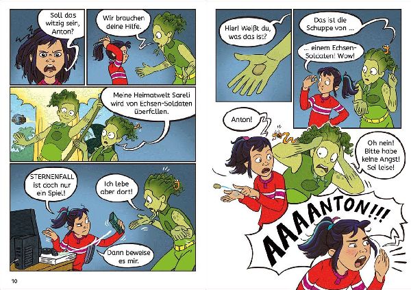 Leselöwen Comics 2. Klasse - Auf geheimer Game-Mission