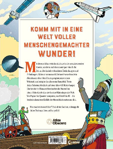 Atlas Obscura Kids Edition - Erkunde die 50 unglaublichsten Entdeckungen und Erfindungen der Welt!