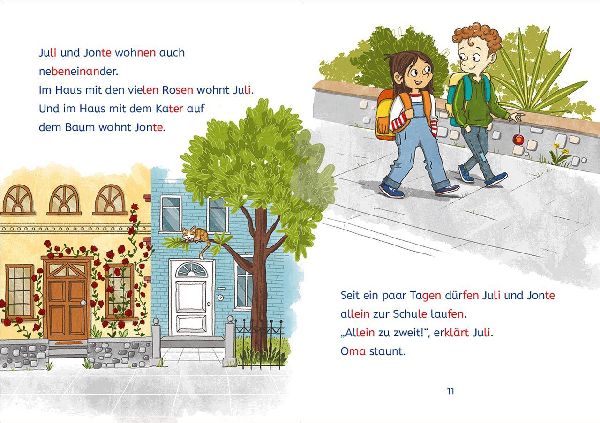 Leselöwen - stark und sicher in der Schule - Ich steige nicht in fremde Autos ein!