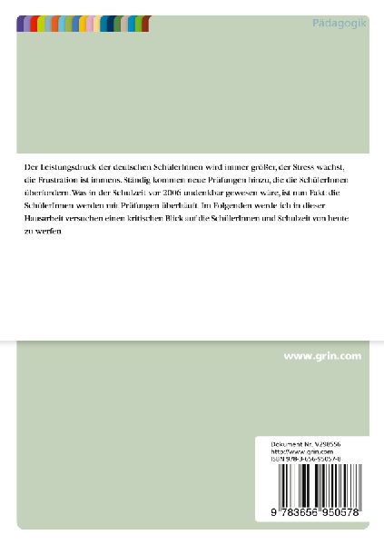 "ZAP's", Lernstandserhebungen, Zentral-Abi, Wegfall der 11. Klasse. Sind die Schüler von heute noch zu retten?