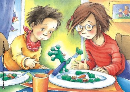Kamishibai Bilderbuchkarten - Bert, der Gemüsekobold