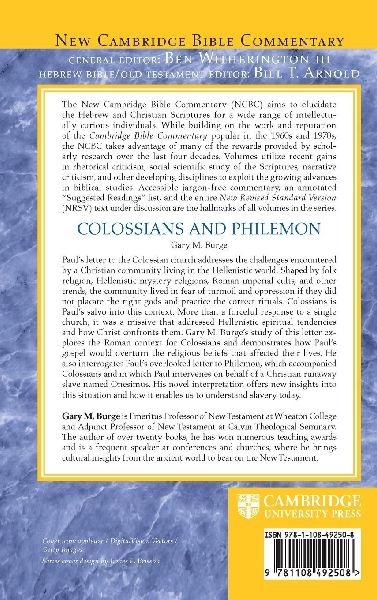 Colossians and Philemon