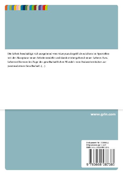 Akzeptanz von veränderten Arbeitsstrukturen