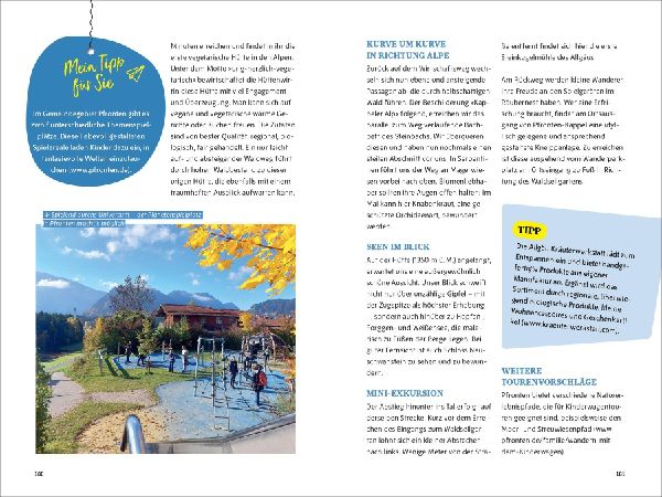 Wanderungen mit dem Kinderwagen Allgäu