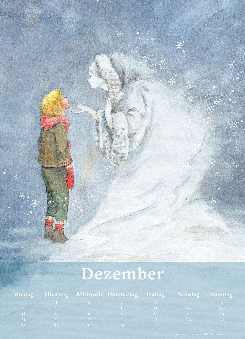 Kinderzimmer-Kalender 2027 'Hans Christian Andersen'