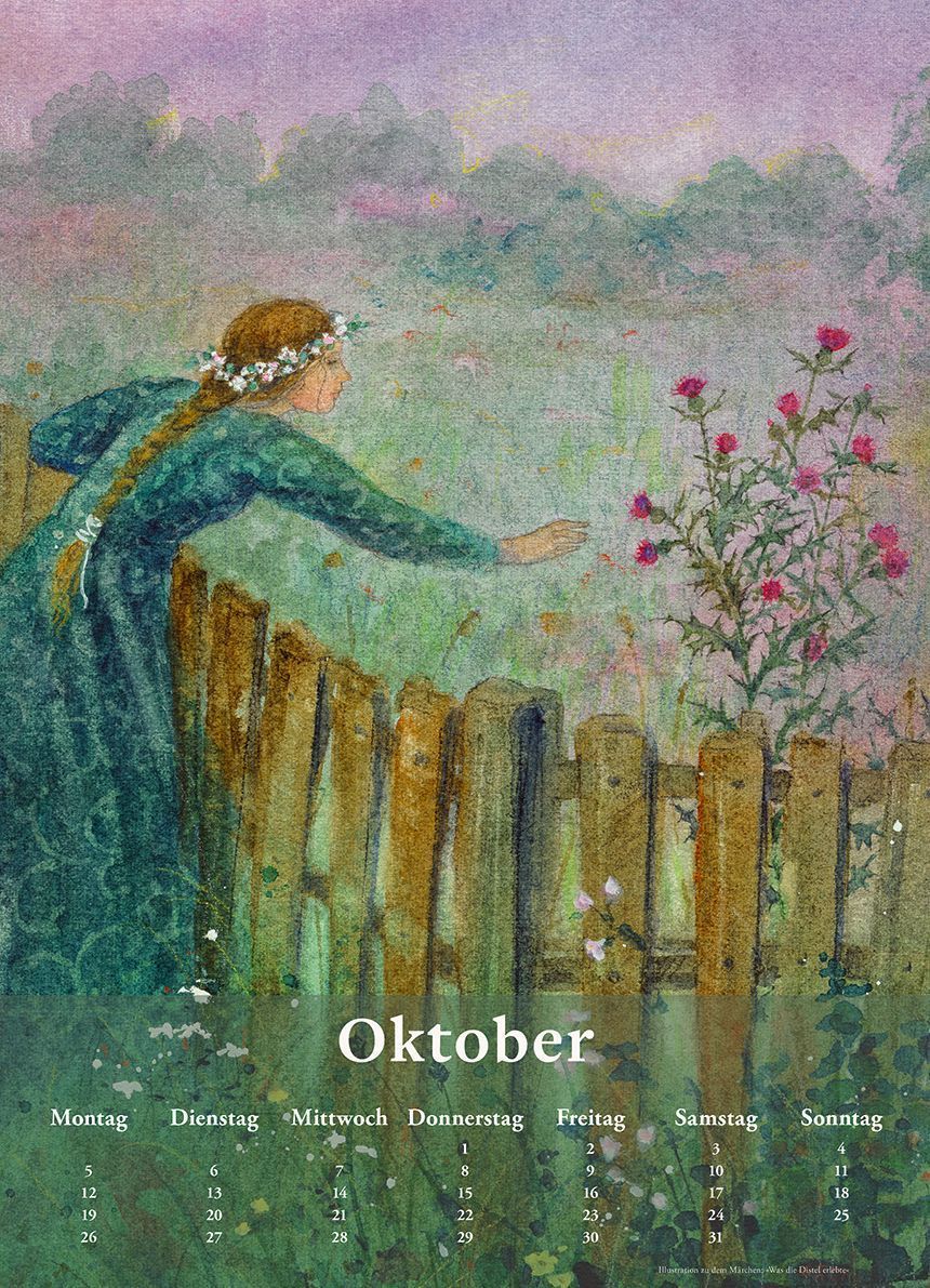Kinderzimmer-Kalender 2027 'Hans Christian Andersen'