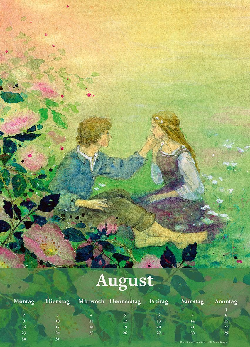 Kinderzimmer-Kalender 2027 'Hans Christian Andersen'