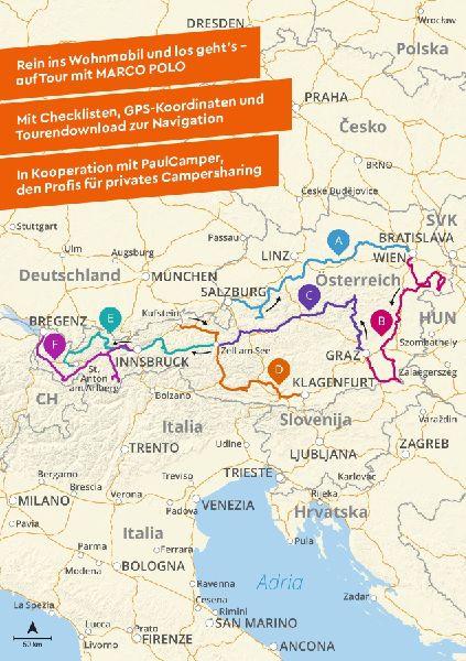 MARCO POLO Camper Guide Österreich