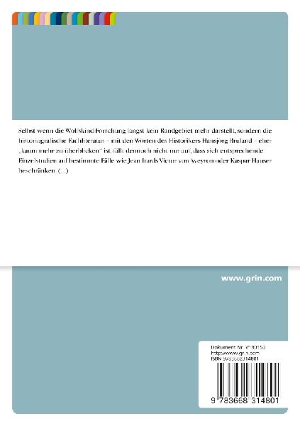 Mowgli und Orientalismus? Wahrnehmung und Deutung indischer Wolfskinder in der britischen Publizistik