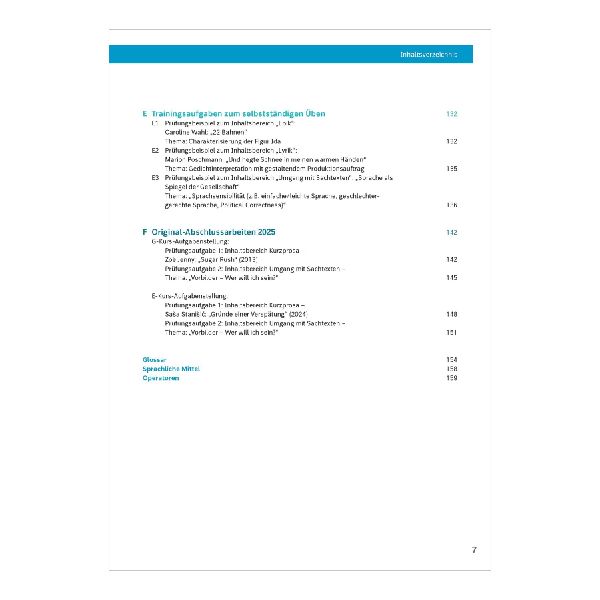 FiNALE Prüfungstraining Abschluss Integrierte Gesamtschule Niedersachsen