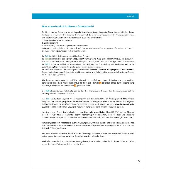 FiNALE Prüfungstraining Abschluss Integrierte Gesamtschule Niedersachsen