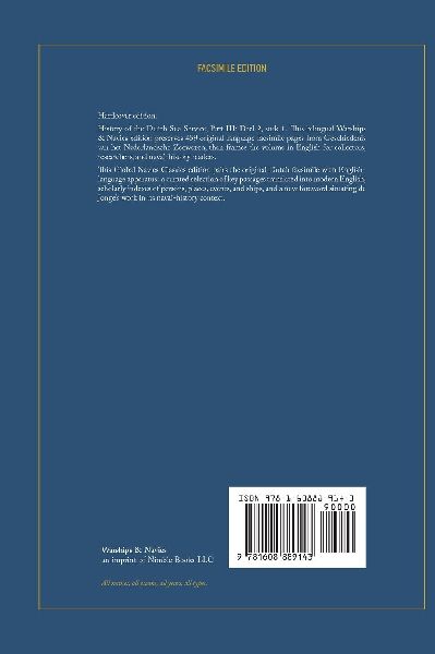 History of the Dutch Sea Service, Part III