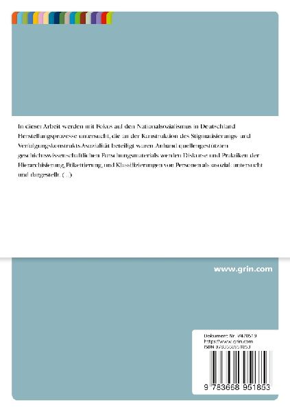 Konstruktionen von "Asozialität" und die sozialen Folgen