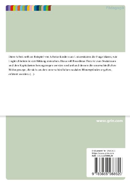 Chancenungleichheit in der Bildung. Warum Arbeiterkinder benachteiligt sind