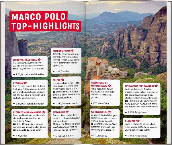 MARCO POLO Reiseführer Griechenland Festland