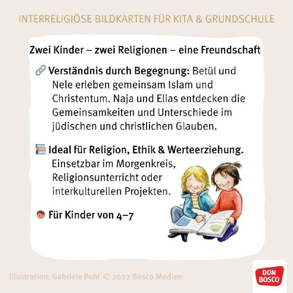 Nadja und Elias feiern Chanukka. Kamishibai Bildkartenset