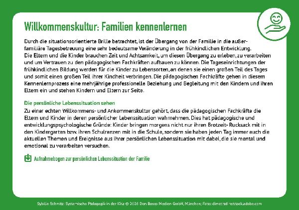 Systemische Pädagogik in der Kita