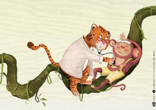 Hilfe, Tiger! Kamishibai Bildkartenset
