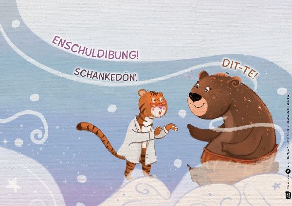 Hilfe, Tiger! Kamishibai Bildkartenset