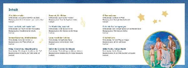 Lieblings-Weihnachtslieder mit Fantasiereisen und Bewegungsspielen