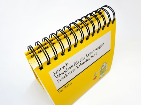 Wondrak für alle Lebenslagen. Postkartenkalender 2027