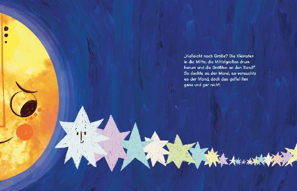 Als der Mond die Sterne ordnen wollte. Bilderbuch