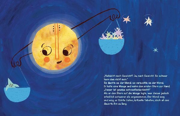 Als der Mond die Sterne ordnen wollte. Bilderbuch