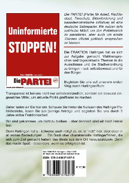 DIE FRAKTION HATTINGEN - DAS BUCH