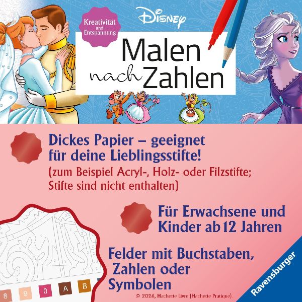 Disney Malen nach Zahlen - Vaiana